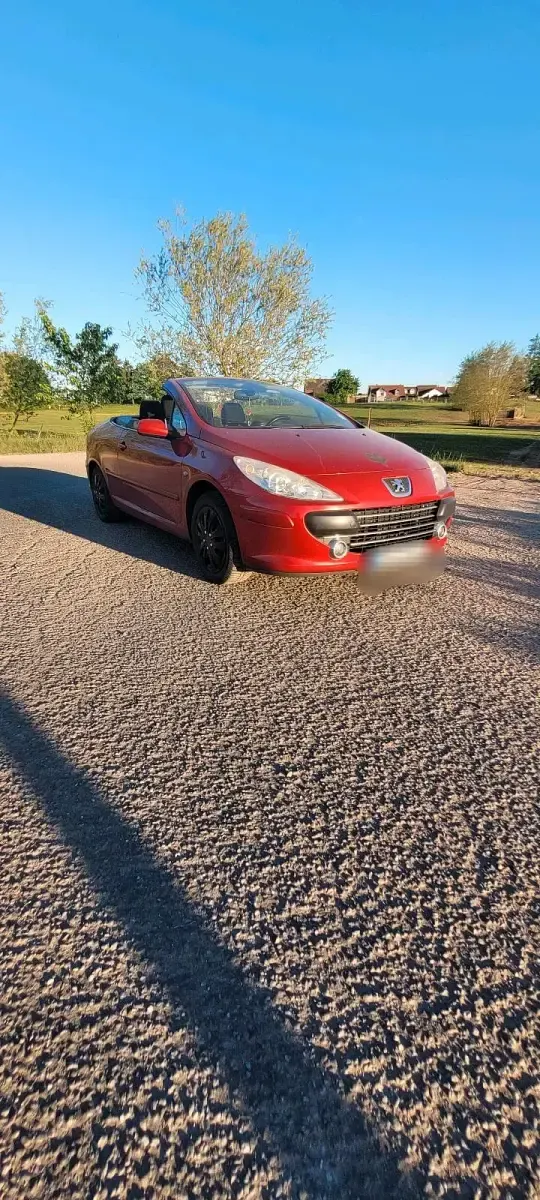 Gebraucht Peugeot 307 CC 140 PS (102 kW) 2007 Rot Cabrio