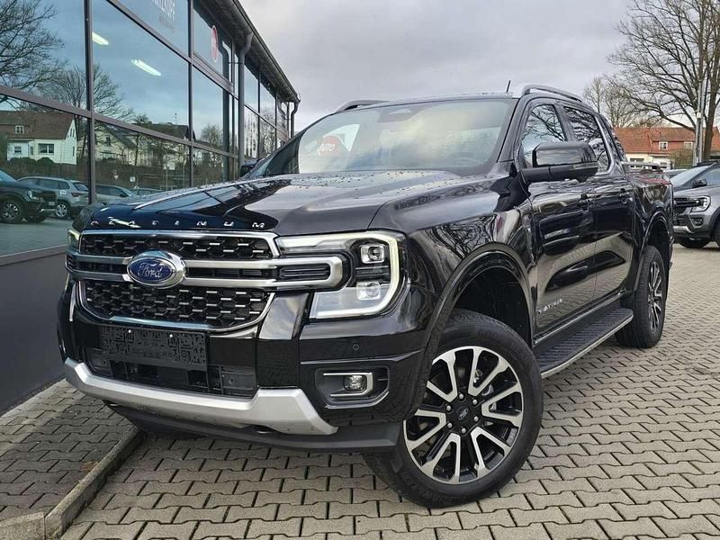 Agate black metallic Neu 2025 Ford Ranger Platinum Abholung | 58.990 € (Superpreis) - Bild 1/4