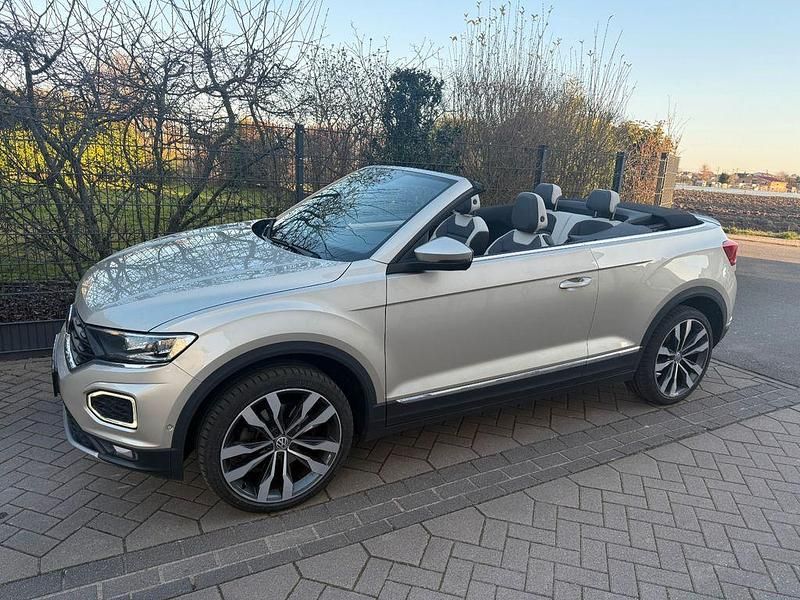 Gebraucht VW T-Roc Cabriolet 150 PS (110 kW) 2020 Silber Cabrio