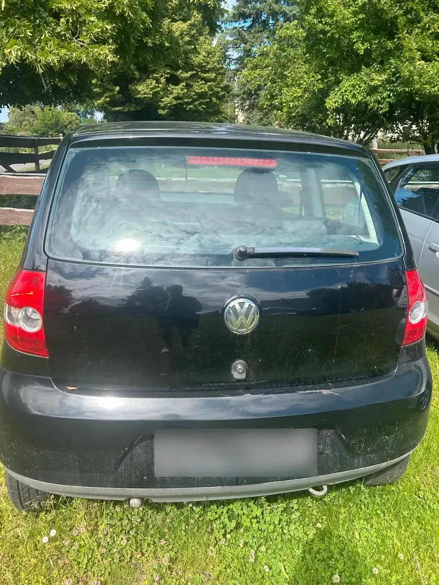 Gebraucht VW Fox 54 PS (39 kW) 2006 Schwarz Kleinwagen