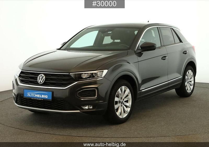 Grau Gebraucht 2022 VW T-Roc Sport SUV | 21.890 € (Guter Preis) - Bild 1/4