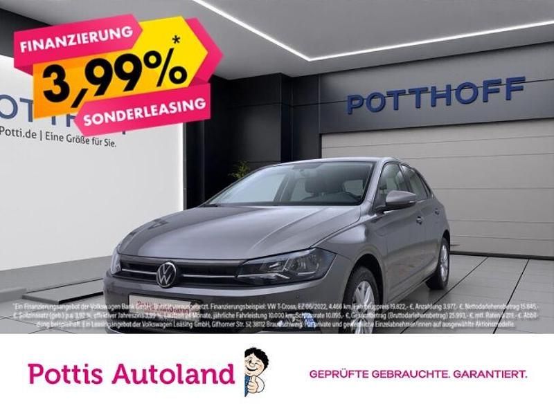 Grau Gebraucht 2021 VW Polo Highline Limousine | 15.977 € (Guter Preis) - Bild 1/4