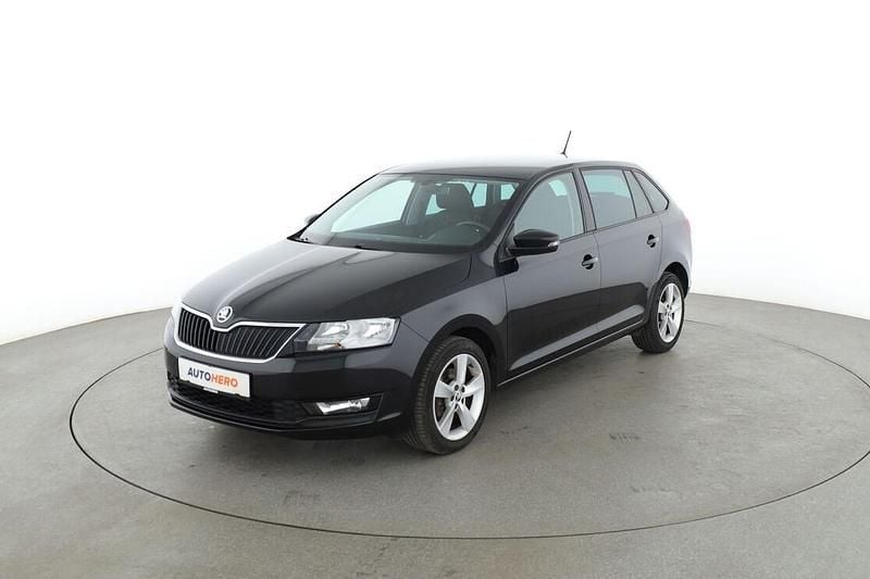 Schwarz Gebraucht 2018 Skoda Rapid Ambition Limousine | 10.380 € (Fairer Preis) - Bild 1/3