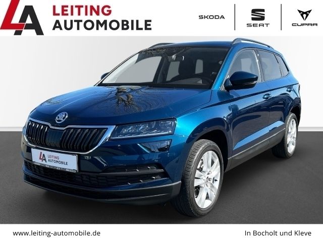 Blau Gebraucht 2018 Skoda Karoq Style SUV | 21.445 € (Teuer) - Bild 1/4