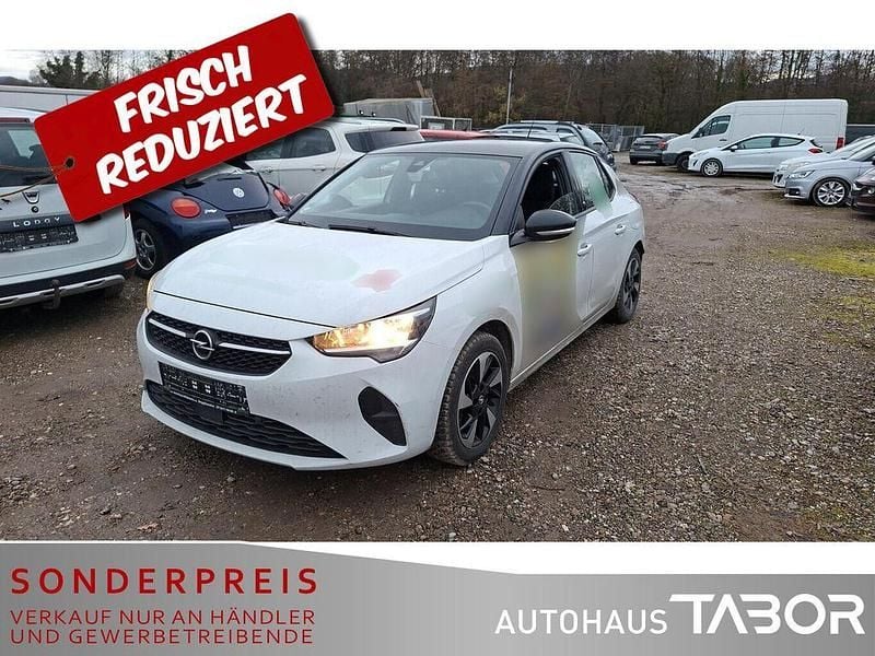 Gebraucht Opel Corsa-e Edition 100 kW (136 PS) 2020 Schneeweiss/olympic/summit whi Kleinwagen