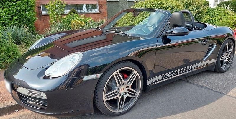 Second-hand Porsche Boxster 245 CP (180 kW) 2007 Negru Cabrio