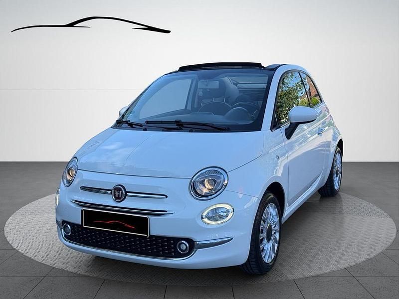 Weiß Gebraucht 2016 Fiat 500 Lounge Cabrio | 9.000 € (Fairer Preis) - Bild 1/4