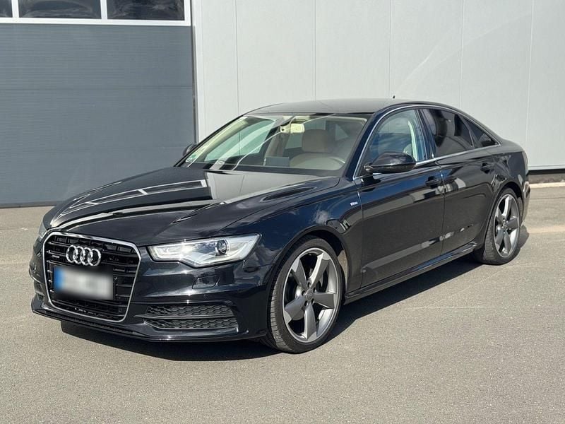 Schwarz Gebraucht 2013 Audi A6 Ambiente Limousine | 19.900 € (Teuer) - Bild 1/4