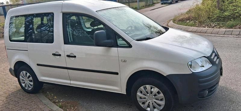 Second-hand VW Caddy Life 80 CP (58 kW) 2007 Alb Monovolum