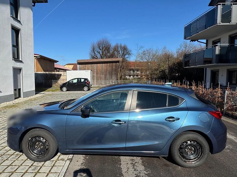 Gebraucht Mazda 3 150 PS (110 kW) 2018 Blau Kleinwagen