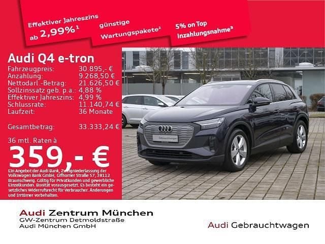 Auroraviolett metallic Gebraucht 2022 Audi Q4 e-tron Ambiente SUV | 30.895 € (Fairer Preis) - Bild 1/1