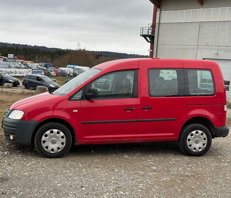 Gebraucht VW Caddy Life 105 PS (77 kW) 2010 Rot Van / Kleinbus