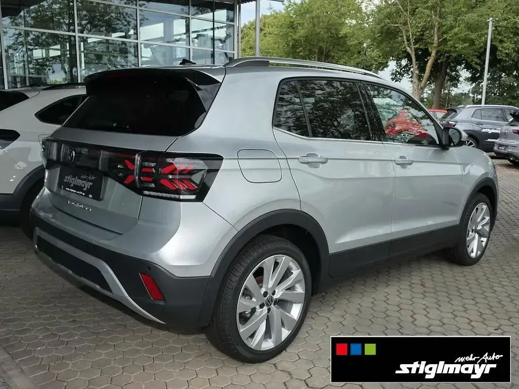 Gebraucht VW T-Cross Style 150 PS (110 kW) 2024 Reflexsilber (metallic) SUV