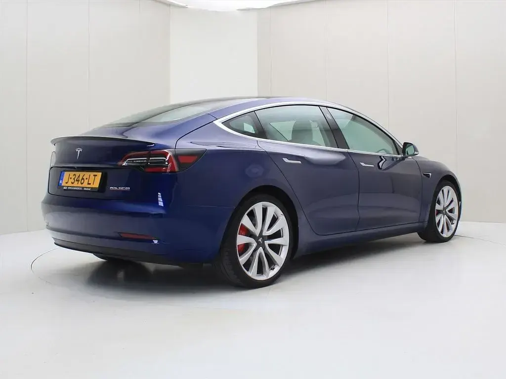 Occasion Tesla Model 3 Performance 358 kW (487 ch) 2020 Bleue Berline