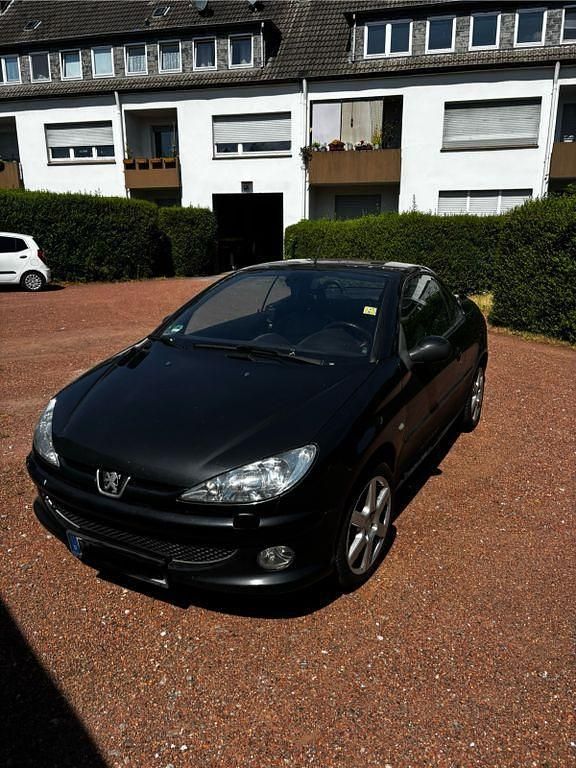 Schwarz Gebraucht 2004 Peugeot 206 CC Filou Cabrio | 1.250 € (Fairer Preis) - Bild 1/4