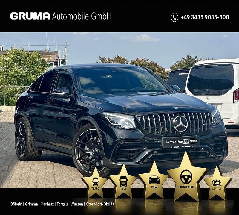Lack obsidianschwarz Gebraucht 2019 Mercedes GLC63 AMG AMG Coupé | 59.930 € (Fairer Preis) - Bild 1/4