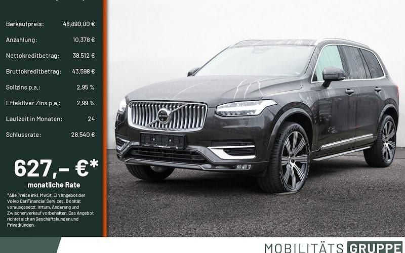 Grau Gebraucht 2023 Volvo XC90 Plus SUV | 48.890 € (Superpreis) - Bild 1/4
