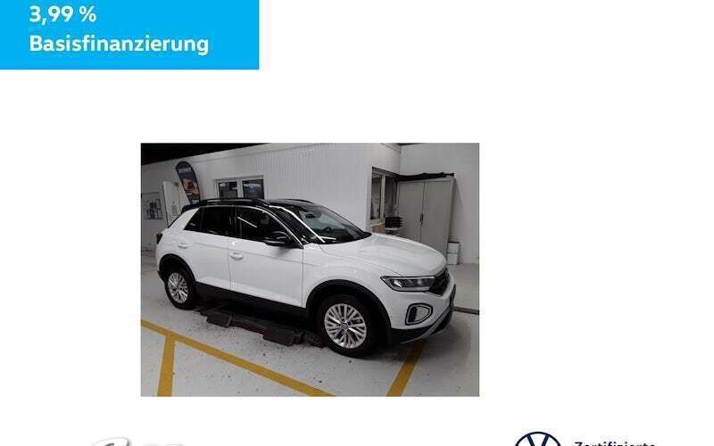 Weiß Gebraucht 2024 VW T-Roc Life SUV | 26.948 € (Guter Preis) - Bild 1/4