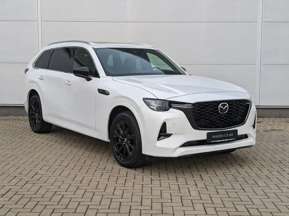 Neu Mazda CX-80 Homura-Line 328 PS (241 kW) 2026 Arctic white SUV