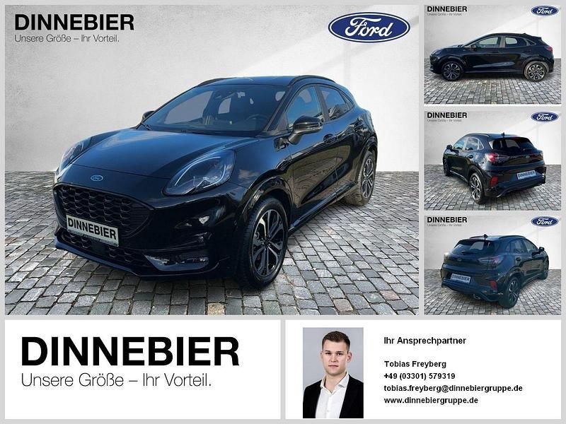 Obsidian schwarz met Gebraucht 2024 Ford Puma ST-Line X SUV | 23.290 € (Guter Preis) - Bild 1/1