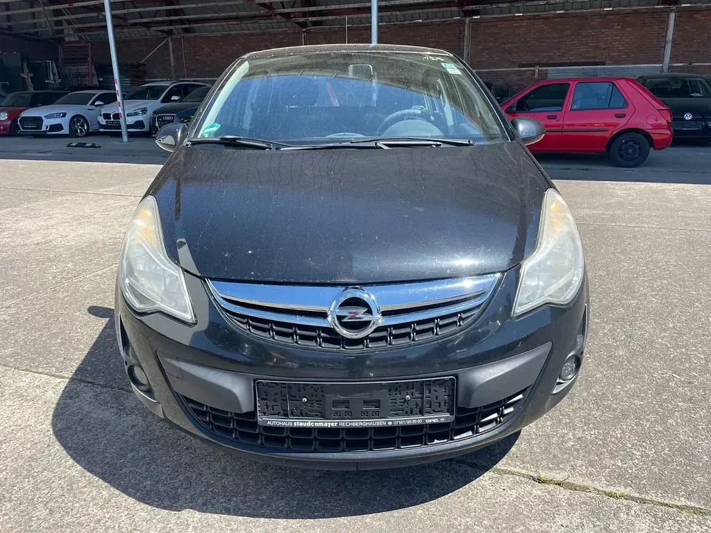 Gebraucht Opel Corsa Active 86 PS (63 kW) 2013 Schwarz Kleinwagen