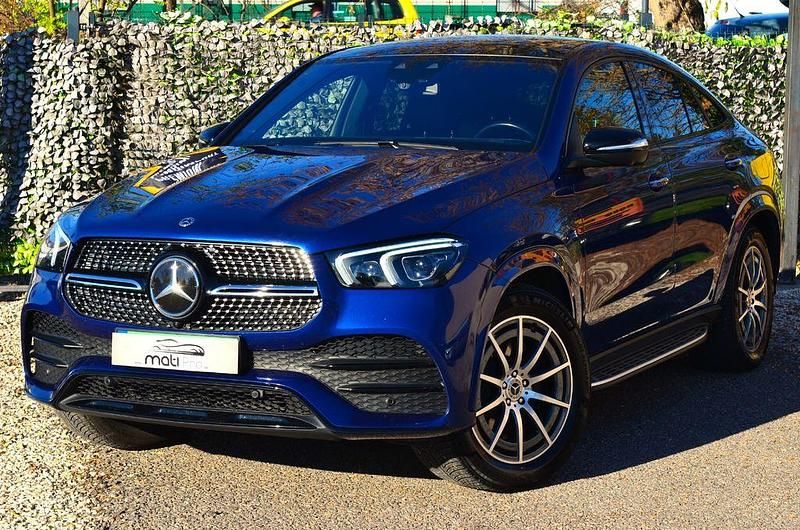 Blau Gebraucht 2021 Mercedes GLE350 Coupé | 57.990 € (Teuer) - Bild 1/4