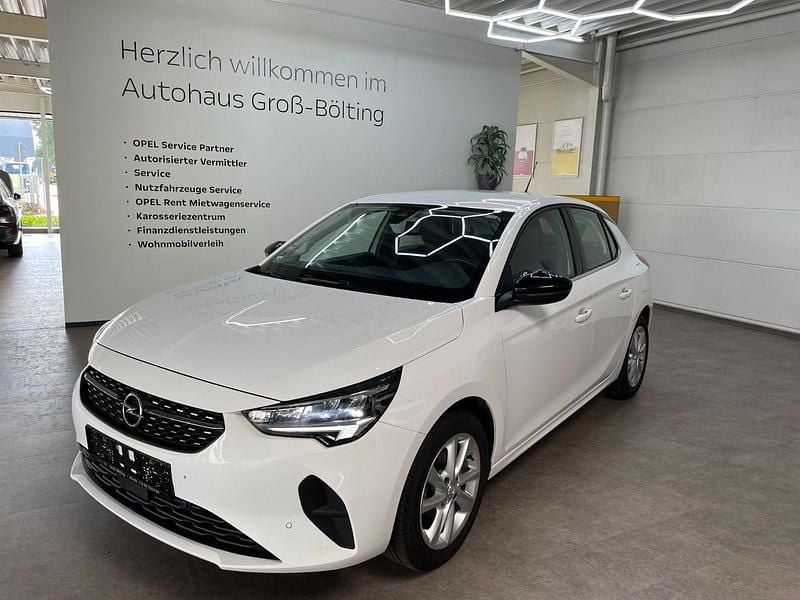 Weiß Gebraucht 2021 Opel Corsa Elegance Kleinwagen | 11.490 € (Guter Preis) - Bild 1/4