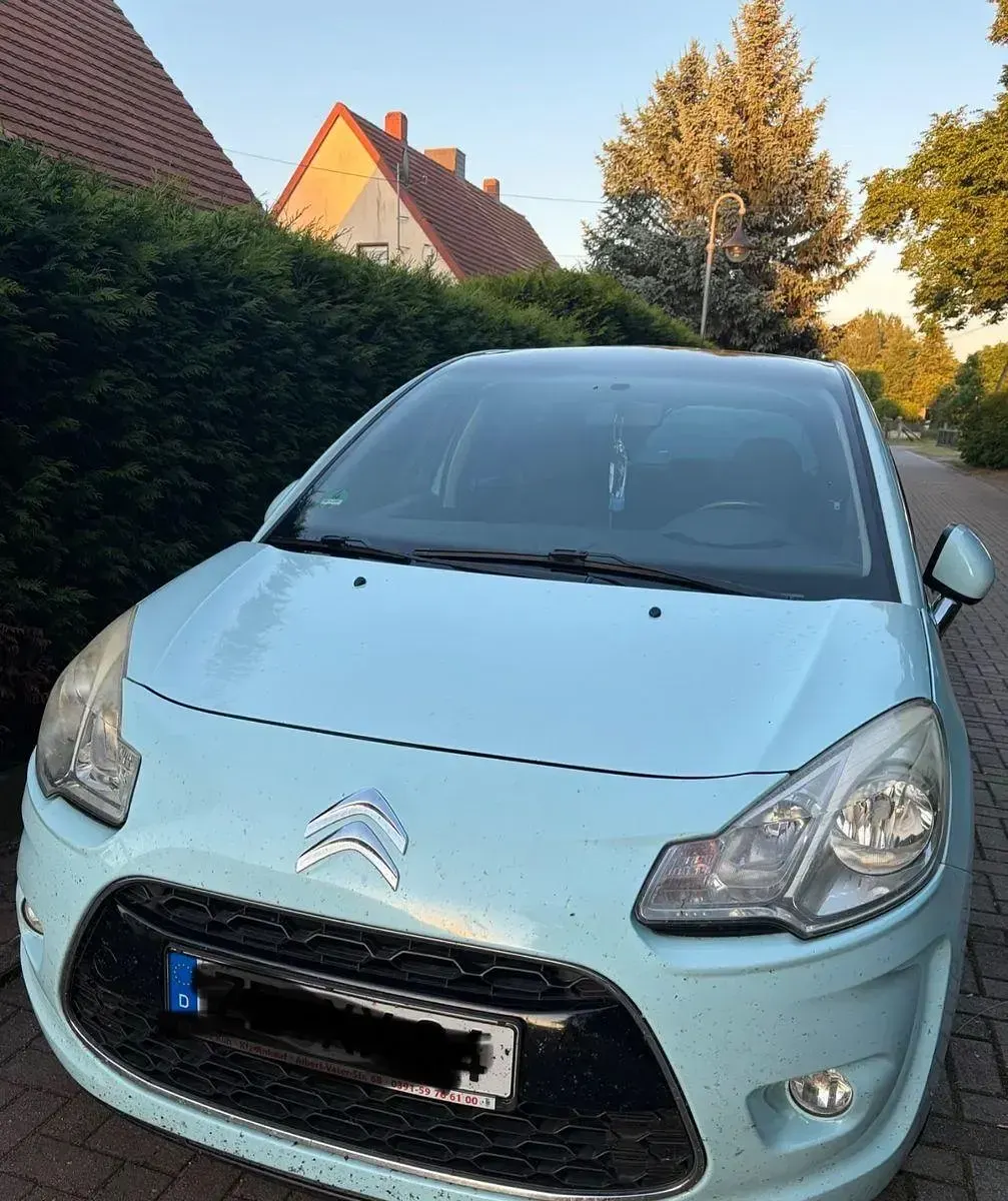 Gebraucht Citroën C3 Exclusive 95 PS (69 kW) 2010 Blau Limousine