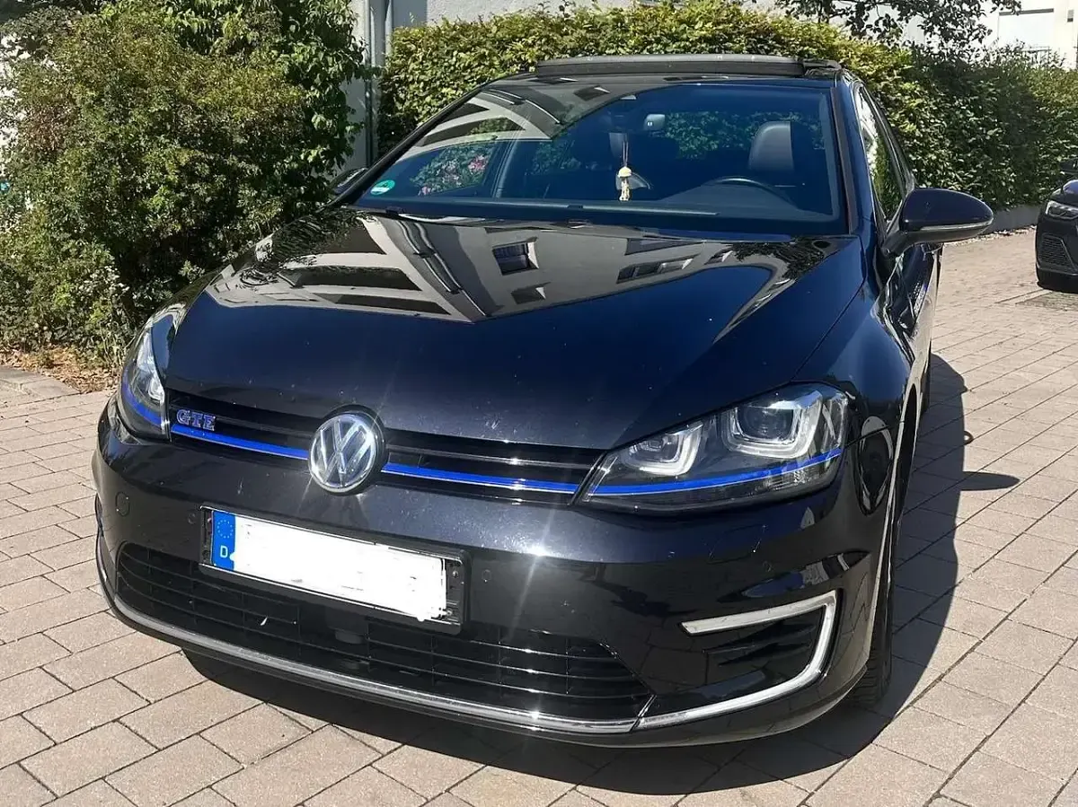 Gebraucht VW Golf VII GTE 204 PS (150 kW) 2016 Schwarz Limousine