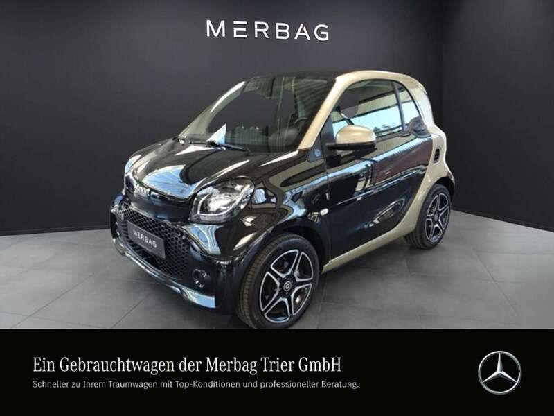 Schwarz Gebraucht 2021 Smart ForTwo Electric Drive Coupé | 11.760 € (Teuer) - Bild 1/4