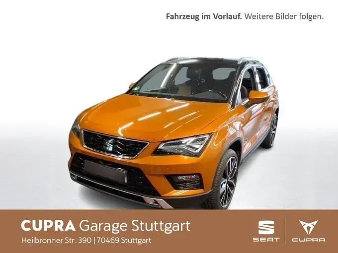 Używany Seat Ateca XCELLENCE 150 KM (110 kW) 2018 Pomarańczowy SUV
