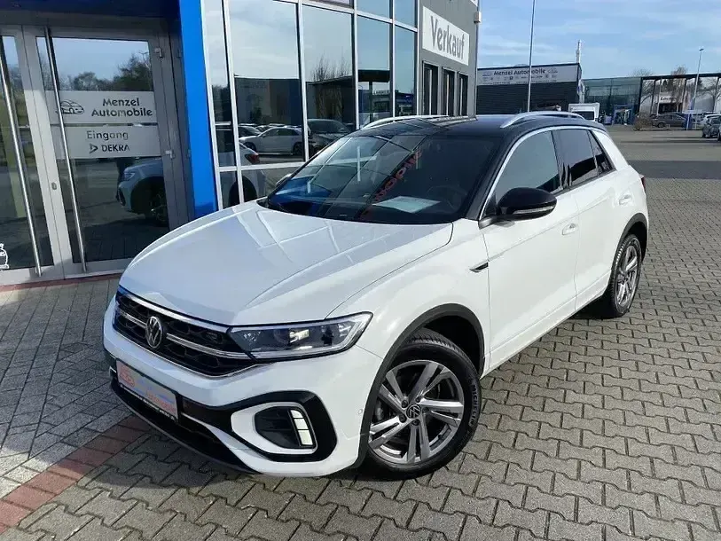 Gebraucht VW T-Roc R-line 110 PS (80 kW) 2023 Weiß SUV