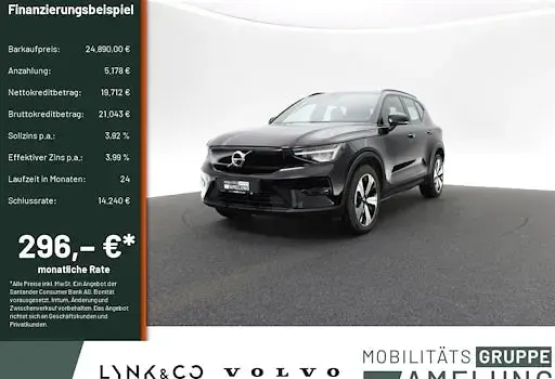Używany Volvo EX40 Core 169 kW (231 KM) 2022 Czarny SUV