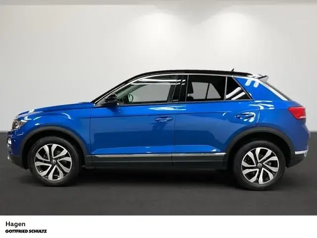 Gebraucht VW T-Roc Active 110 PS (80 kW) 2021 Blau SUV