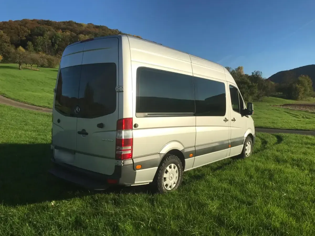 Gebraucht Mercedes Sprinter 163 PS (119 kW) 2018 Silber Van