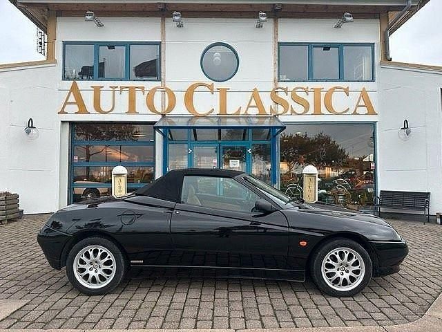 Gebraucht Alfa Romeo Spider 155 PS (114 kW) 1998 Schwarz Cabrio