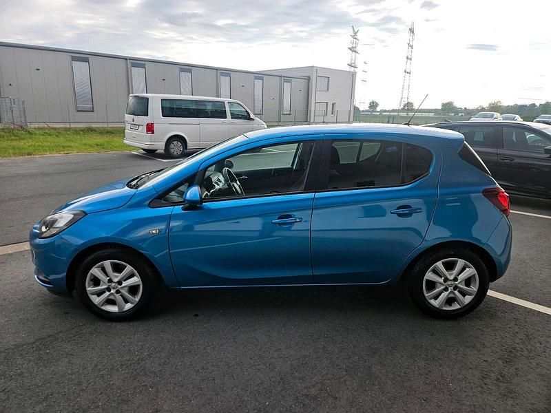 Gebraucht Opel Corsa 101 PS (74 kW) 2017 Blau Kleinwagen