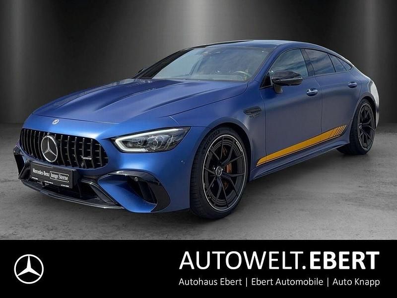 Blau Gebraucht 2022 Mercedes AMG GT 63 AMG Coupé | 128.880 € (Superpreis) - Bild 1/4