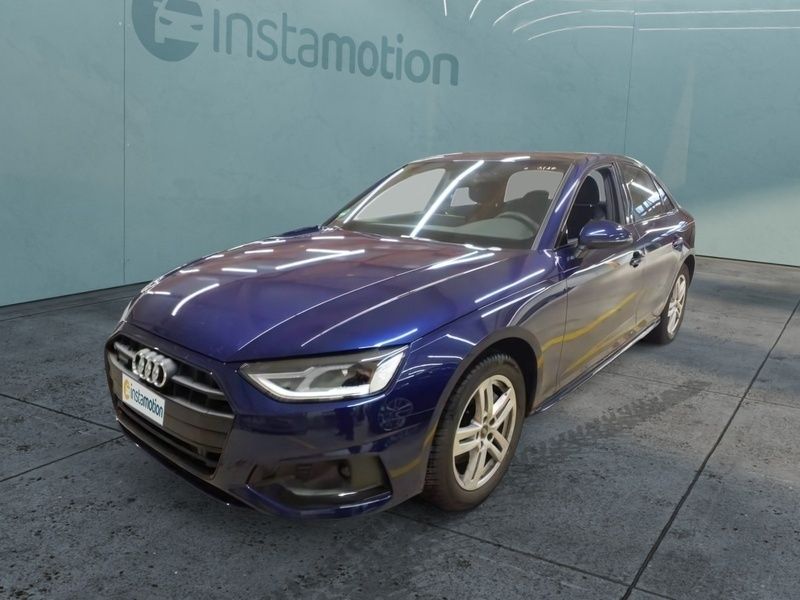 Blau Gebraucht 2024 Audi A4 Advanced Limousine | 34.230 € (Fairer Preis) - Bild 1/3
