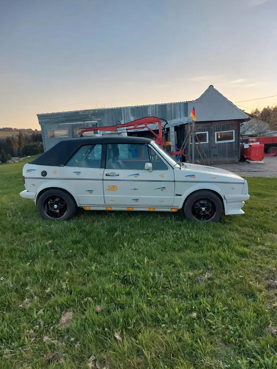 Gebraucht VW Golf Cabriolet 1986 Weiß Cabrio