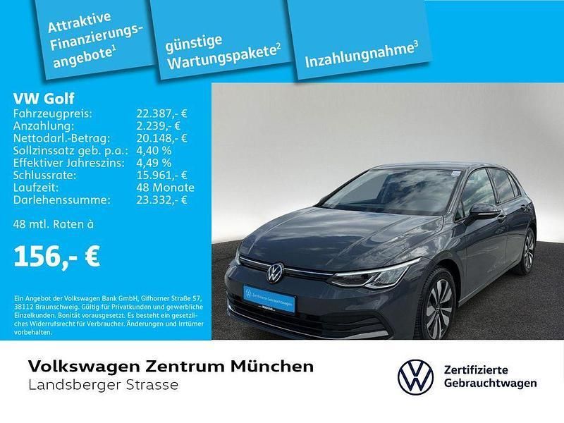 Grau Gebraucht 2024 VW Golf VIII Move Limousine | 24.581 € (Fairer Preis) - Bild 1/2