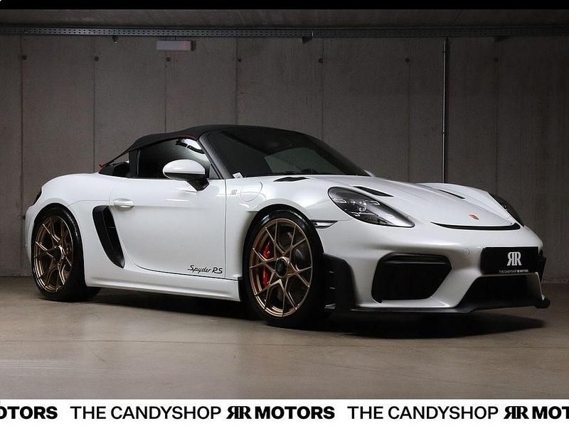 Gebraucht Porsche 718 Spyder 500 PS (367 kW) 2024 Weiß Cabrio