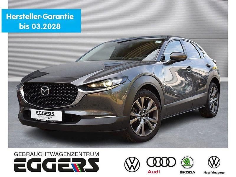 Grau Gebraucht 2022 Mazda CX-30 SUV | 25.440 € (Etwas zu teuer) - Bild 1/4