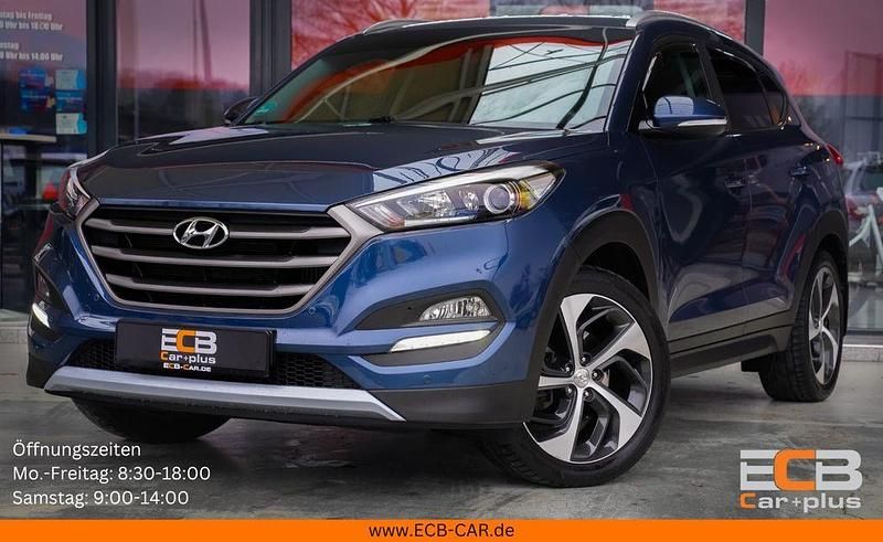 Blau Gebraucht 2018 Hyundai Tucson Trend SUV | 13.890 € (Guter Preis) - Bild 1/4