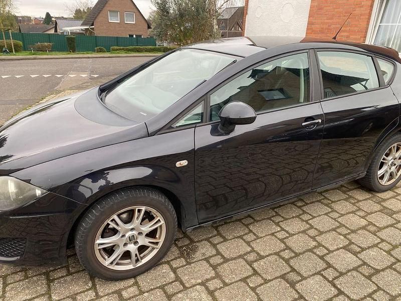 Gebraucht Seat Leon Reference 86 PS (63 kW) 2009 Schwarz Kleinwagen