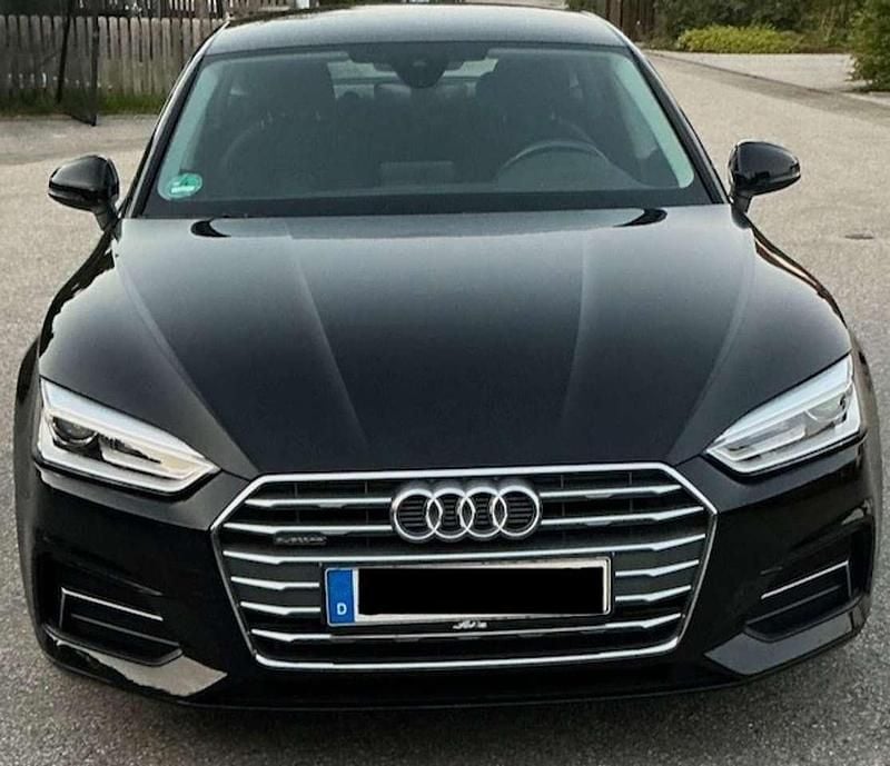 Schwarz Gebraucht 2018 Audi A5 Sportback Business Coupé | 25.500 € (Superpreis) - Bild 1/4