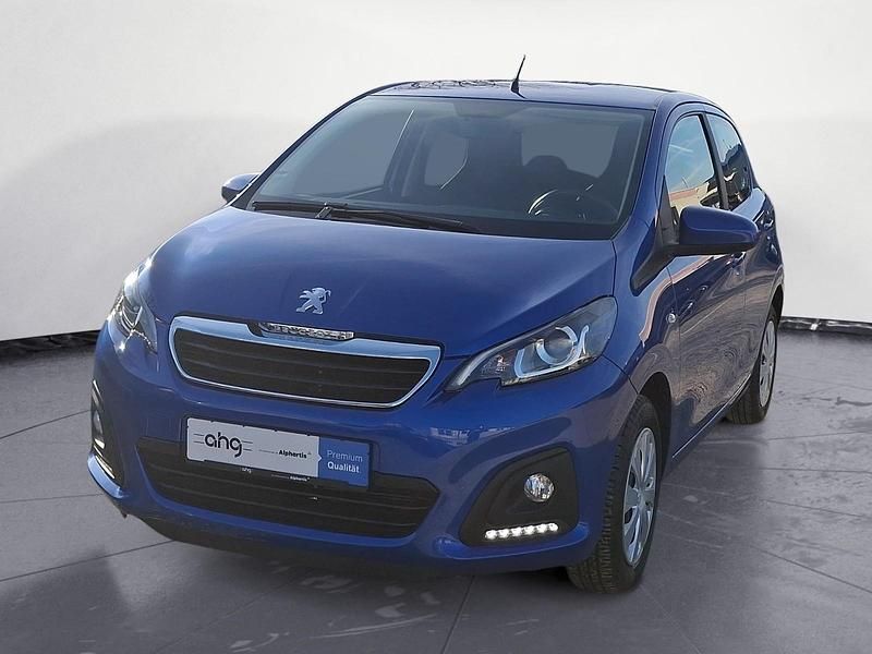 Blau Gebraucht 2021 Peugeot 108 Active Kleinwagen | 11.930 € (Etwas zu teuer) - Bild 1/4