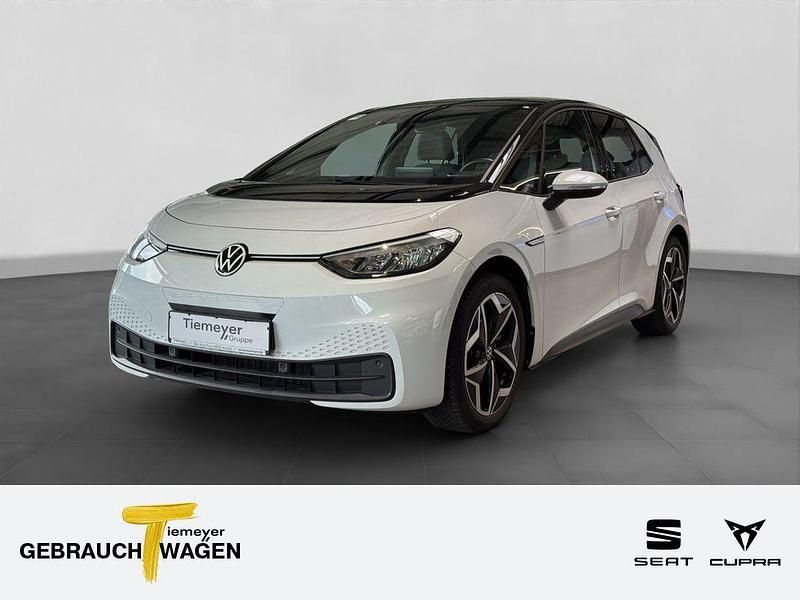 Weiß Gebraucht 2021 VW ID.3 Pure Kleinwagen | 19.190 € (Fairer Preis) - Bild 1/4