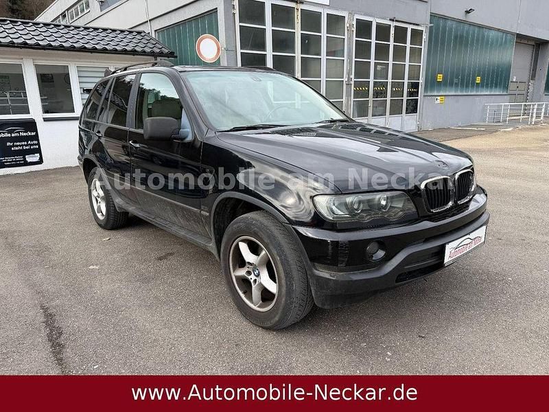 Second-hand BMW X5 231 CP (169 kW) 2003 Negru SUV