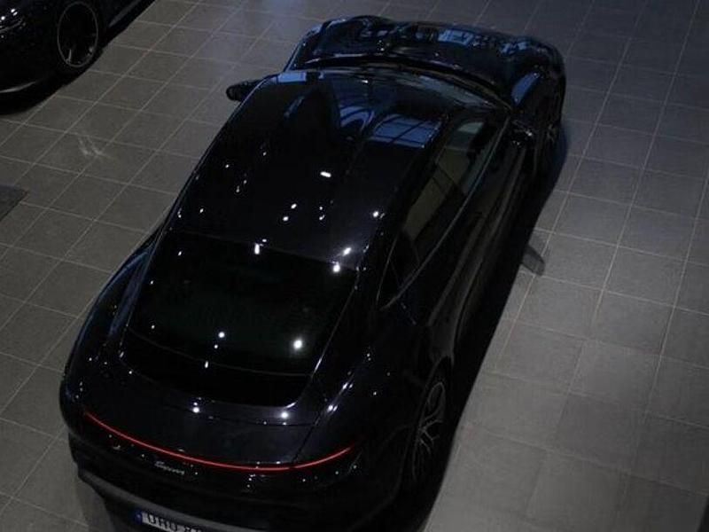 Gebraucht Porsche Taycan 350 kW (476 PS) 2021 Tiefschwarz Kombi